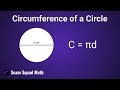 Circle Vocabulary and Circumference Quiz