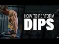 How To Set Up, Perform, &amp; Program Dips Without Pain (Progressions | Regressions | Mistakes To Avoid)
