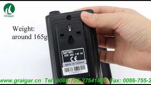 TES-1390 Radiation Detectors EMF Gauss Field Meter Electromagnetic Wave Tester