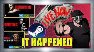 🔴LIVE NOW! | RESIDENT EVIL TRILOGY ON STEAM!? | ITS NOT AN APRIL FOOLS JOKE! ITS REAL!!!
