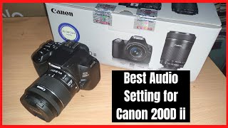 (Hindi - 2021) 200D ii Wind Noise Problem - Best Audio Setting for Canon 200D ii - By Digital Suraj