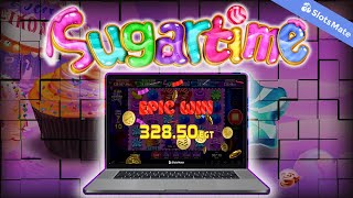 Sugartime Slot by EGT Digital Gameplay (Desktop View)