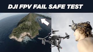 Prove di distanza di volo con il  nuovissimo DJI FPV