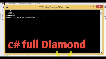 Star Pattern - 2 Program (Logic) in c#