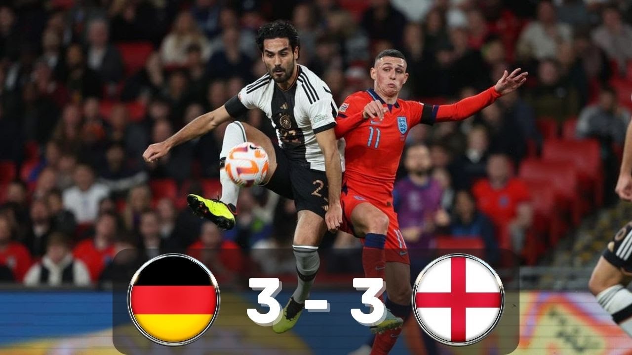 Jerman vs Inggris 3 3 National League 2022 YouTube