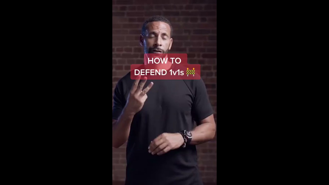 How To Defend 1v1s 3 Tips From Rio Ferdinand