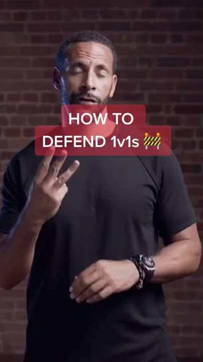 How To Defend 1v1s  - 3 Tips From Rio Ferdinand