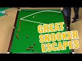 Great Snooker Escapes Shots!