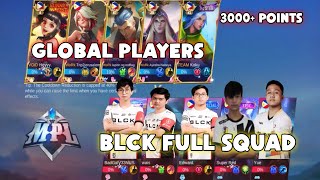 When 🇵🇭 Global Players Meet Blacklist INT FULL SQUAD in A Rank Game..😳