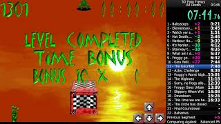 3D Frog Frenzy (PC, 1999) all levels in 18:24 (25:04:19 in-game time) screenshot 3