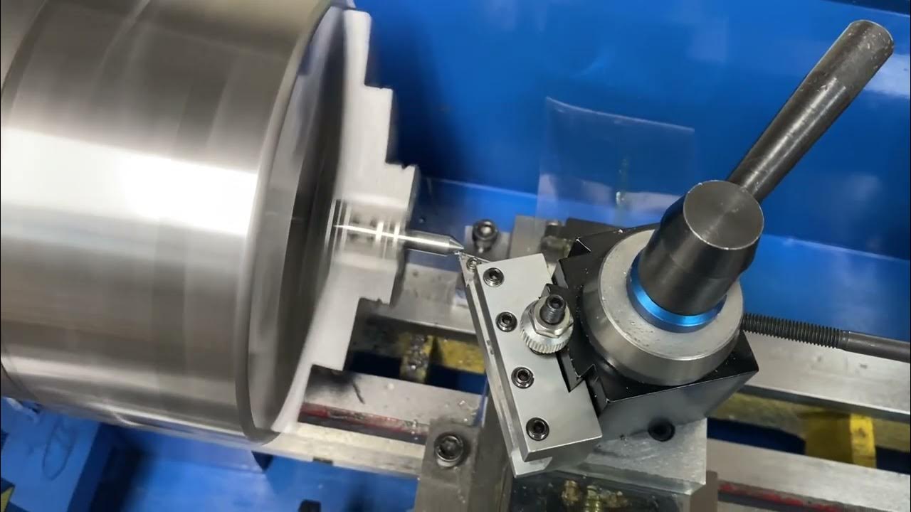 Making spring loaded tap guide parts using CNC 7x12 Mini Lathe YouTube