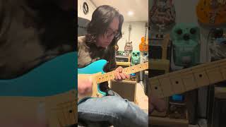 Funk Rhythm Guitar #blueguitar #funkguitar #rhythmguitar #tomofujita #duosonic