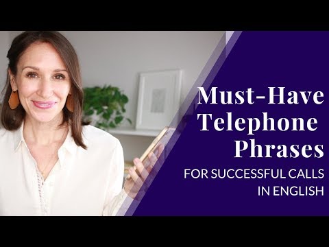 Must-Know Telephone Phrases [Successful English on the Telephone]