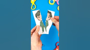 Making Amazing Paper Craft Trick with Gi-Hun by Squid Game #squidgame2 #trick #squidgame #papercraft