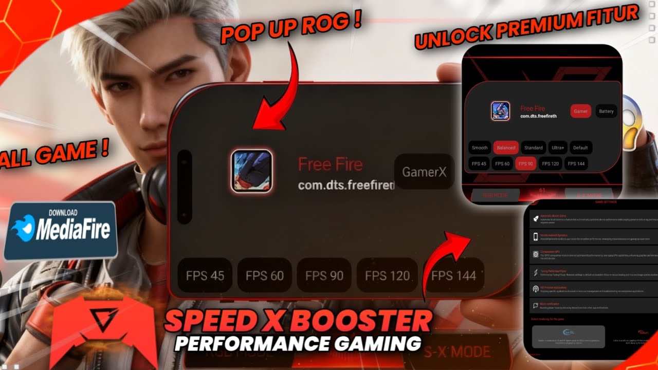 Game Booster ROG Terbaru 2026🚀 | Game Turbo Atasi Lag Semua Game Android | Game Booster