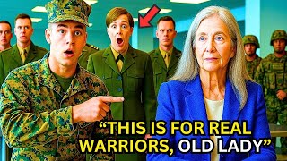 USMC Captain Asked an Old Woman Her Rank as a Joke — Then “Major General” Changed Everything