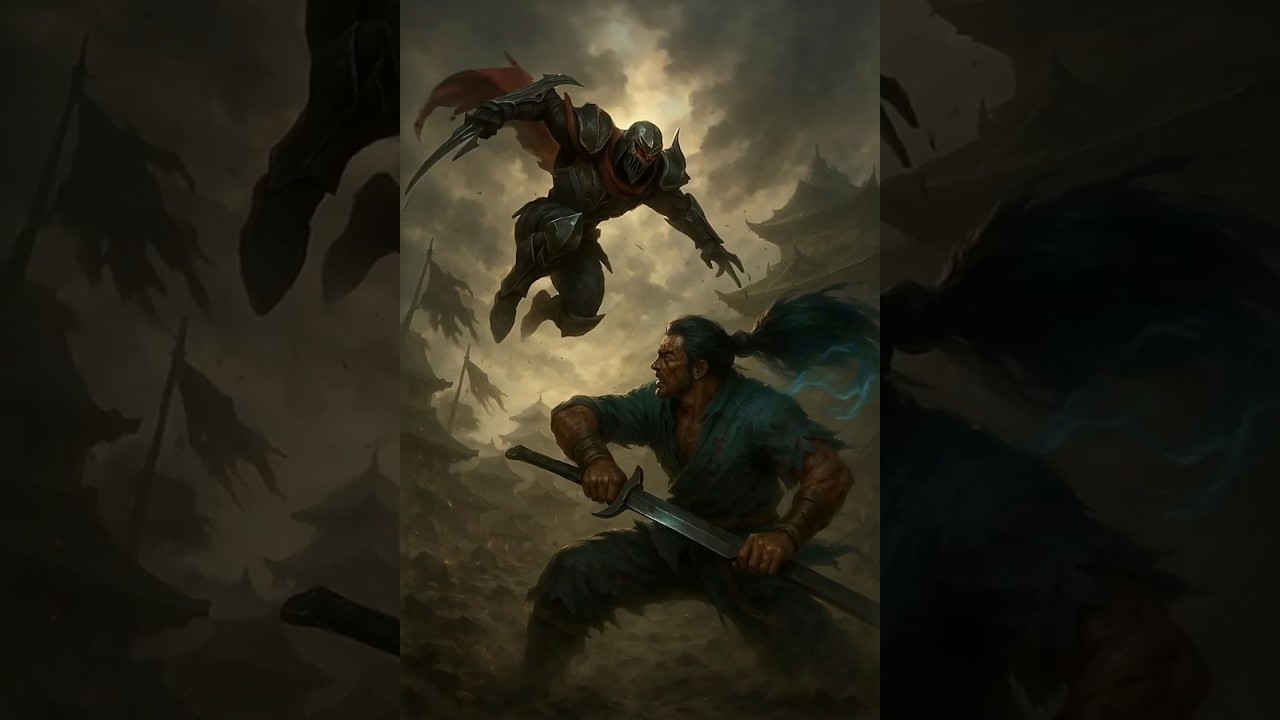 Zed vs Yasuo – One Wind Wall, One Death Mark ☠️