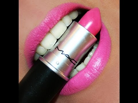 Meus batons da MAC: resenha e swatches