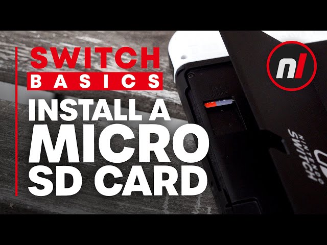 How to Install a Micro SD Card in Your Nintendo Switch OLED, Lite, OG -  Switch Basics 