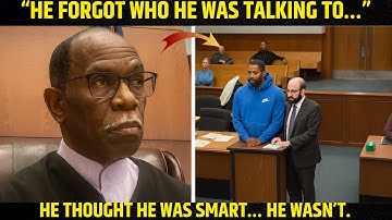 When the Defendant Forgot Who the Judge Is…