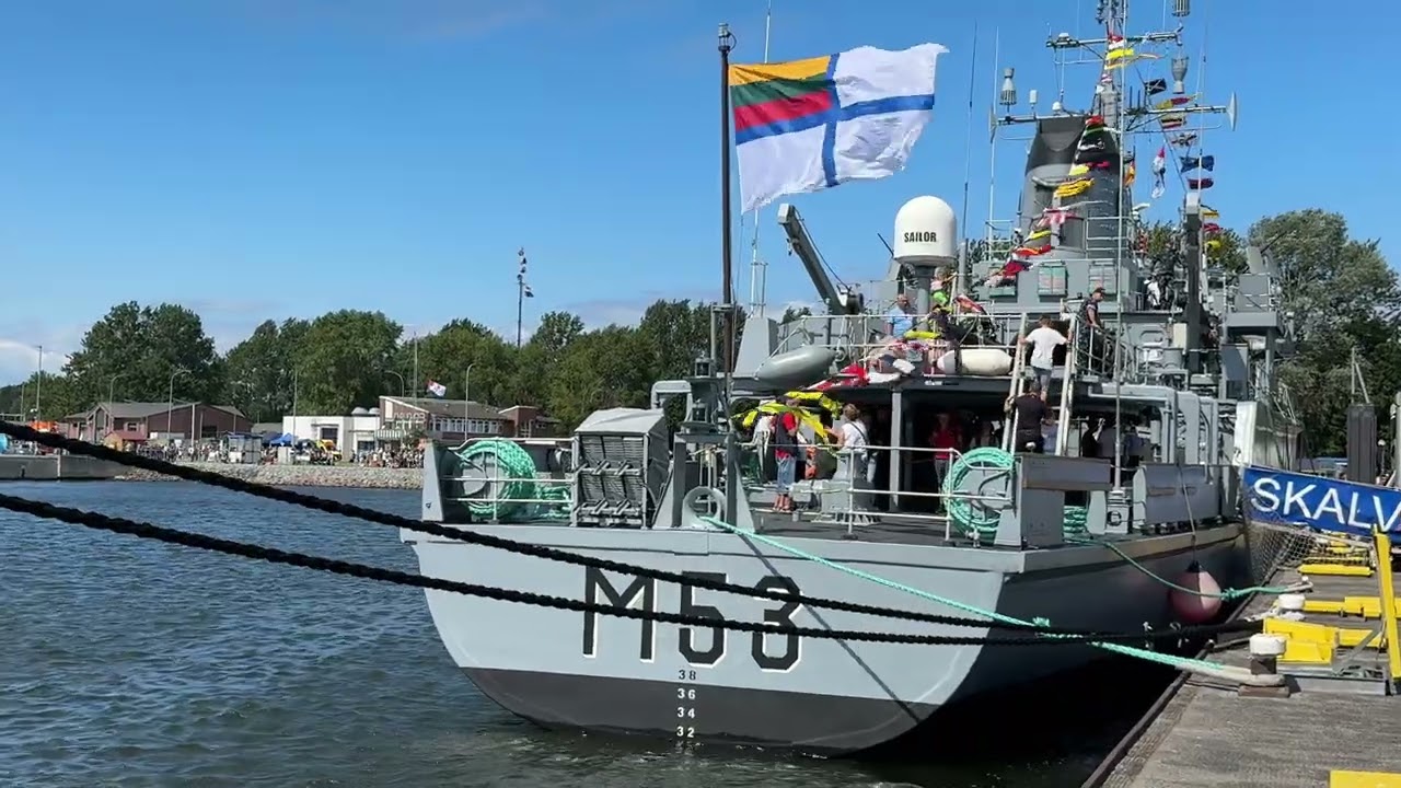 SKALVIS M 53 Машина противоминной защиты 10 августа 2024 г. Отк...