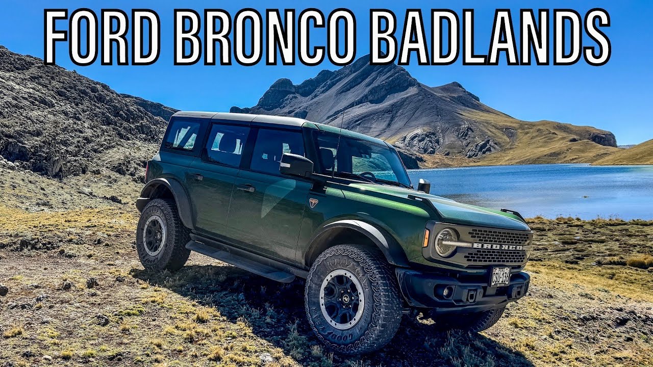 Ford Bronco Badlands 2025 LISTA PARA CUALQUIER TERRENO - Prueba de ...