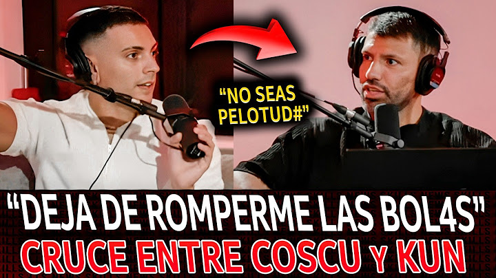 ¡ASÍ FUE la DISCUSIÓN entre COSCU y KUN AGÜERO en PLENO STREAM!