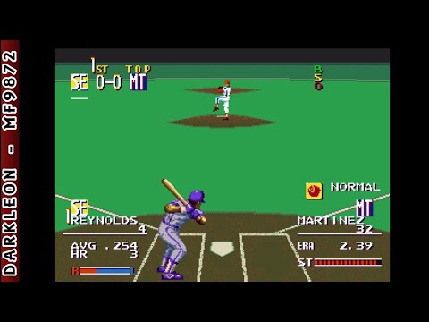 Genesis - Sports Talk Baseball © 1992 Sega - Gameplay