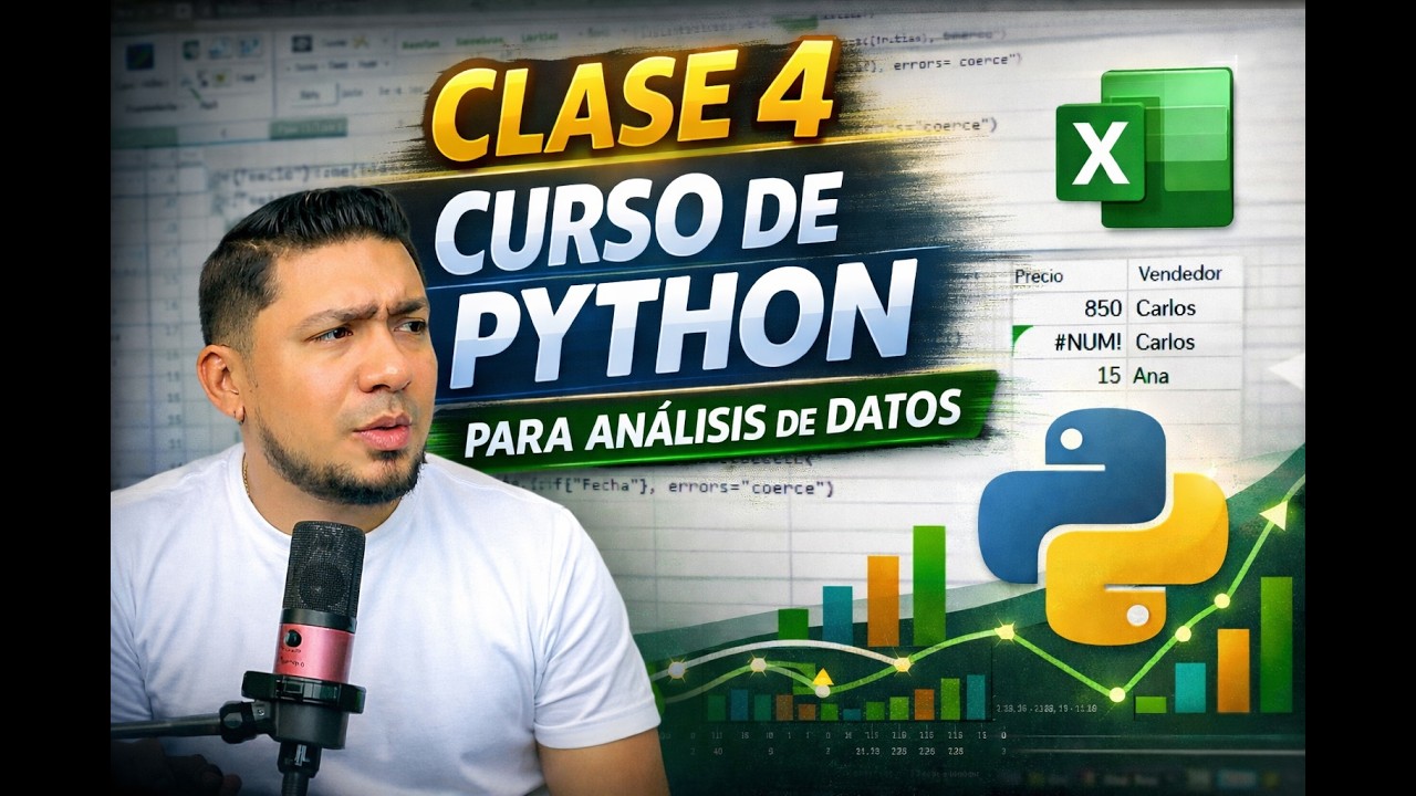 Python integrado a Excel - S4 - YouTube