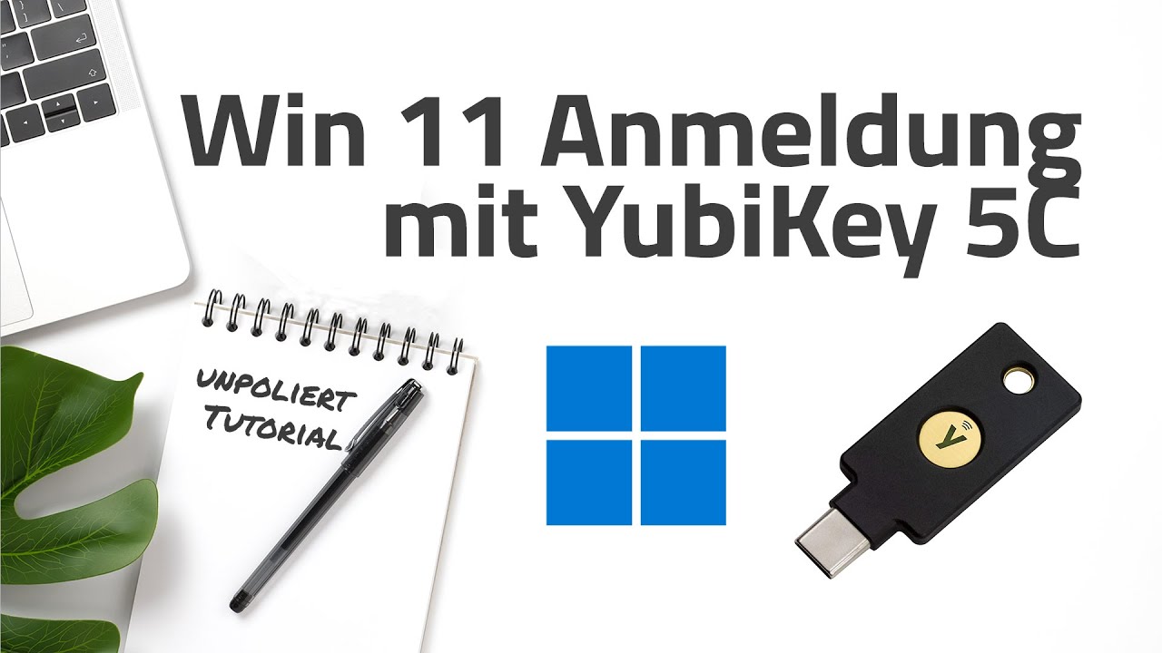 Windows 11 Login mit YubiKey 5C einrichten YouTube