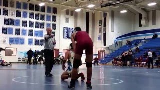 Xavier Silva dual meet v Olympian HS, 138s,1/9/16