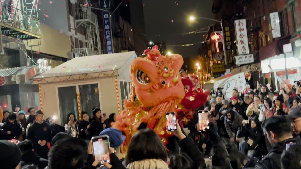Chinese New Years Eve 2023 in Chinatown, NYC!!! YouTube