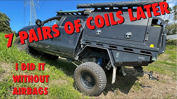 COILED REAR FORD RANGER!! TIME TO USE IT - ford ranger coil conversion