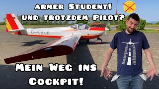 Armer Student! Und trotzdem Pilot!? Mein Weg ins Cockpit! Erzählt überm Harz| PilotVlog