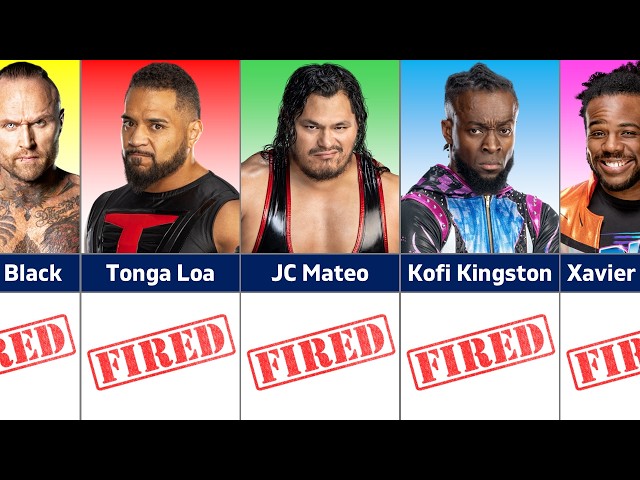 All 40 WWE Superstars Released In 2026 (So Far) UPDATED - YouTube