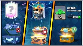 Mega Lighting Chest Opening Clash Royale Royal Wild Chest