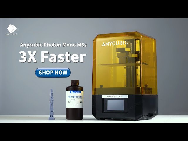 ANYCUBIC Photon Mono M5s 12K Resin 3D Printer, with Smart Leveling