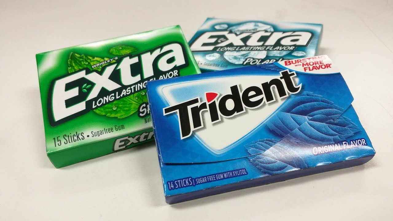 Extra Gum Which Flavor Lasts Longest YouTube