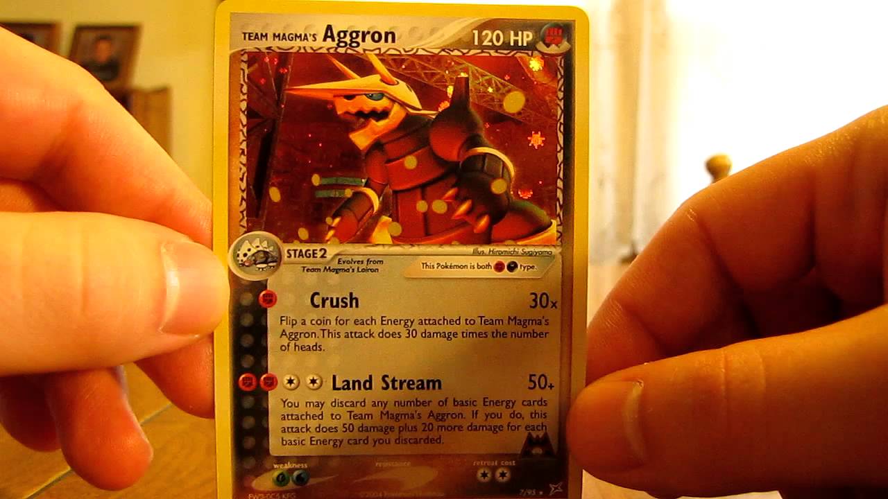 EX Team Magma Vs Team Aqua -- Pokemon Card Set Information