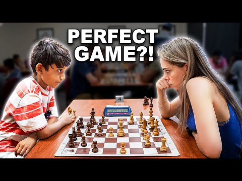 Dina Belenkaya on X: Tricked this Grandmaster into playing my