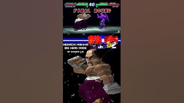 Tekken 2 | Heihachi Mishima [Big Head Mode] #heihachimishima #tekken2 #karate