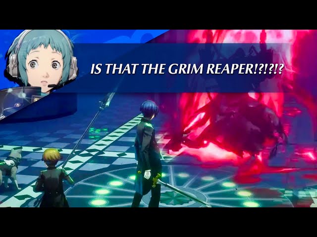 IS THAT THE FUUKIN GRIM REAPER | Persona 3 Reload class=