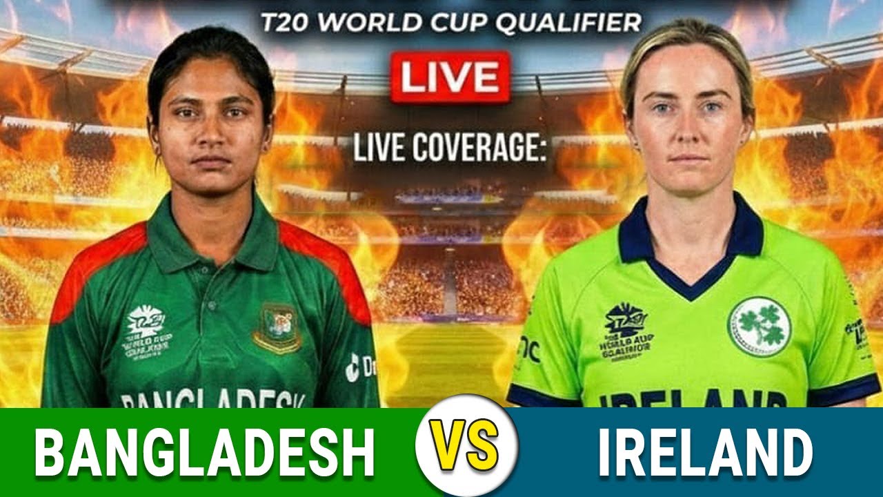 🔴 Live: Bangladesh women vs Ireland women 2nd T20 | Live Cricket Match Live Match Today, Scores