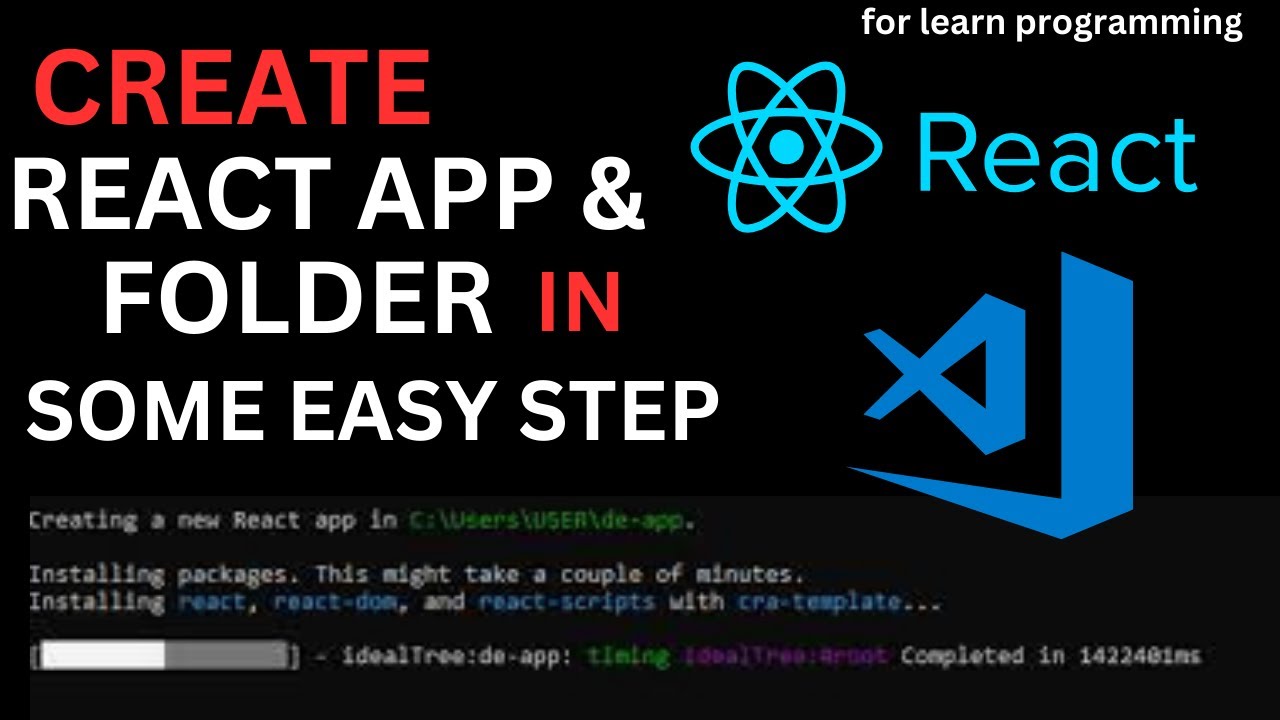 How to Create a React App Step by Step Tutorial - YouTube