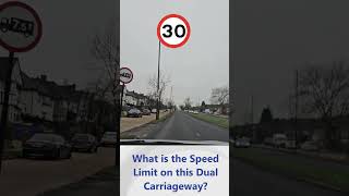 Speed Limit On Dual Carriageways