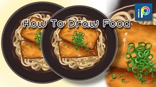How To Draw Food | IbisPaint x - Step By Step screenshot 1