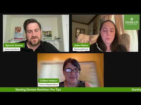 Starting Doman Nutrition Pro Tips 