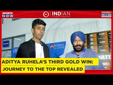Aditya Ruhela Wins Gold in Pickleball Men's Singles, Reflects On His Journey| Watch What He Said