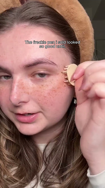 Ladies, y'all we thank me for this freckles #makeup #beauty #bobbibrown