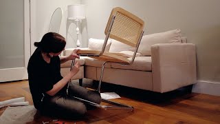 moving in nyc ep 3 | furnishing my apartment + furniture shopping + making ceramics